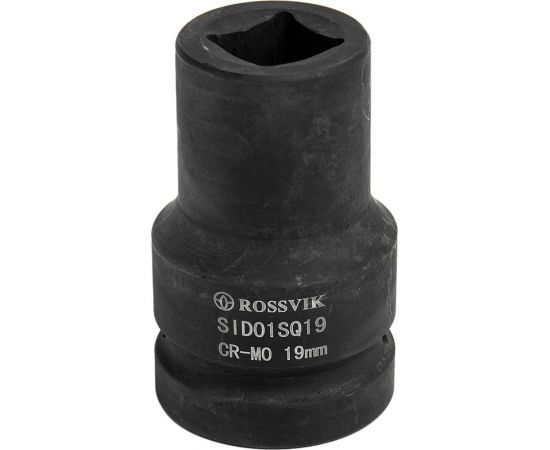 Головка торцевая ударная четырехгранная (1""; 19 мм; 80 мм) Rossvik SID01SQ19 