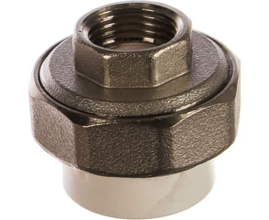 Комбинированная разъемная муфта (американка) PRO AQUA PP-R ВР белая d-25 мм 1/2" PA20012b 