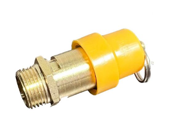 Аварийный клапан для сброса давления 3/8" до 10 бар Pegas pneumatic 3006 