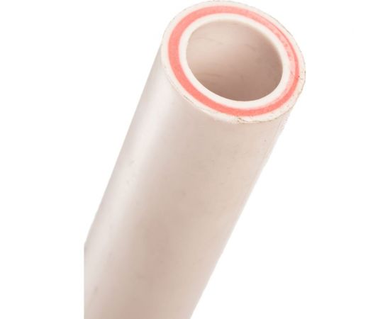 Армированная стекловолокном труба PRO AQUA PP-R RUBIS SDR 6 Белая d-25 мм, 2 м PA37210P 