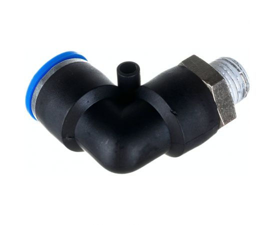 Фитинг угловой для пластиковых трубок (12 мм; 1/4М) ROCKFORCE RF-SPL12-02 