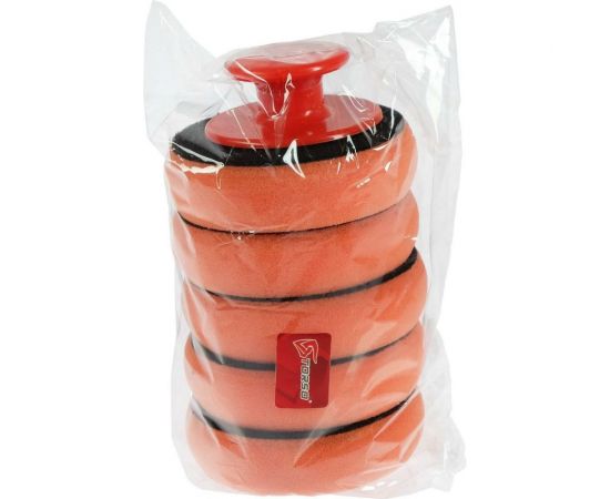 Круг с адаптером для ручной полировки 100 мм, набор 5 шт TORSO 6300817 