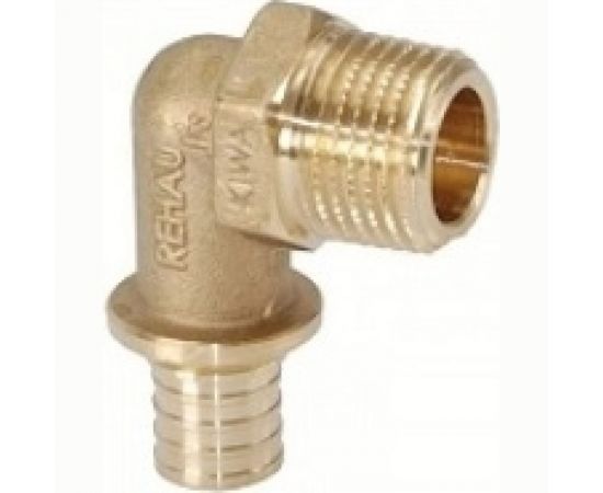 Угольник-переходник Rehau Н 20 3/4 бронза RX+ 14563491001 