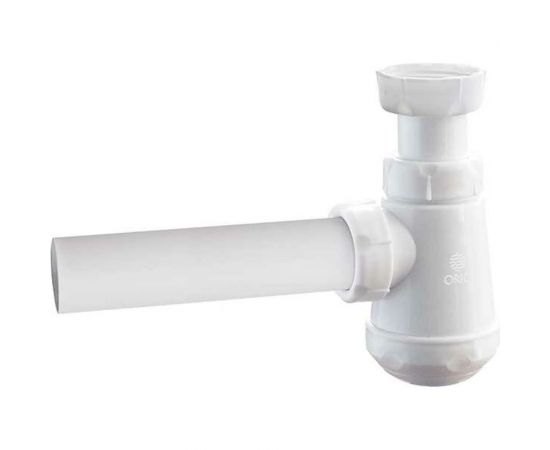 Сифон ORIO Чик бутылочный 1 1/4x32, с жесткой трубой 32-32, без выпуска МВ-32009 