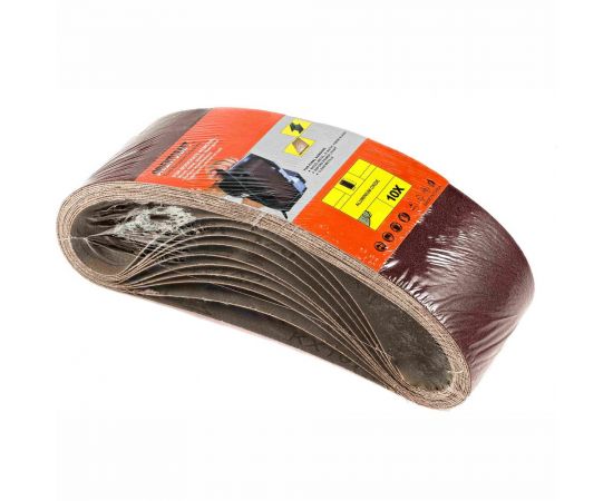 Лента шлифовальная бесконечная (10 шт; 75x457 мм; Р150) Orientcraft OCEB75457150 