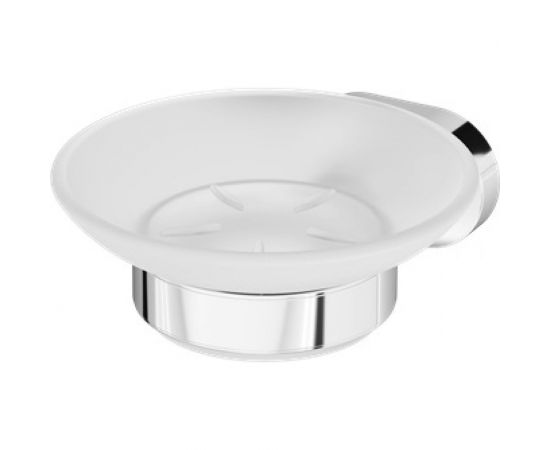 Стеклянная мыльница с настенным держателем, хром AM.PM A7434200 