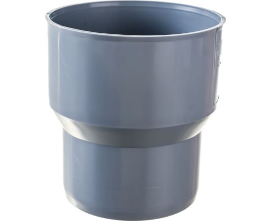 Переход с пластика на чугун RTP 110/124, серый 36645 