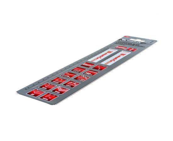 Полотна универсальные для сабельной пилы S1122VF (227х200 мм, 1,8-2,5 мм, 2 шт.) MATRIX 782002 – изображение 2