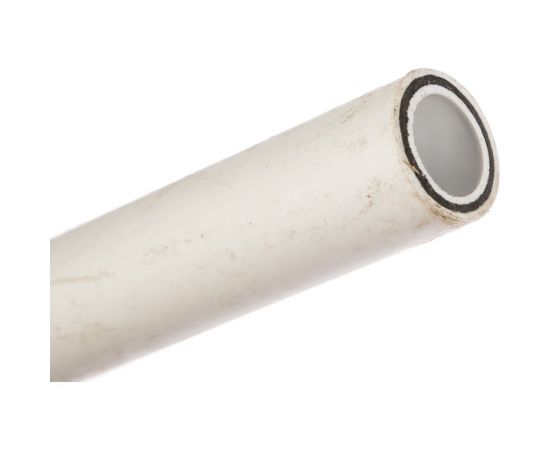 Армированная стекловолокном т��уба PRO AQUA PP-R RUBIS SDR 7.4 Белая d-25 мм 2 м PA35210P – изображение 2