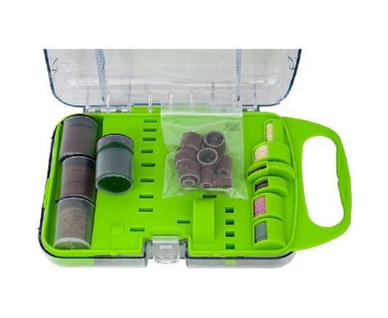 Набор насадок для гравера 181 предмет S.E.B. 407SL-H181 – изображение 2