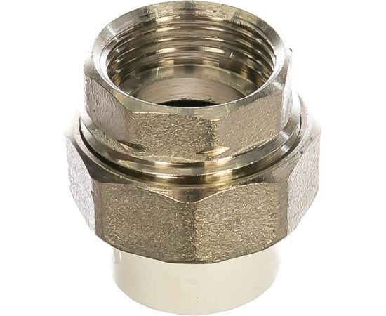 Комбинированная разъемная муфта (американка) PRO AQUA PP-R ВР белая d-20 мм 3/4" PA20010b – изображение 2