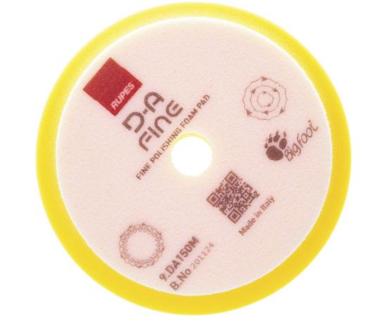 Круг тонкий полировальный поролоновый D-A FINE (130-150 мм) RUPES 9. DA150M – изображение 3