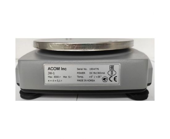 Лабораторные весы ACOM JW-1-1500 – изображение 3