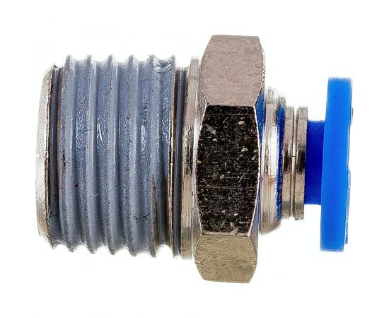 Фитинг цанговый прямой с наружной резьбой 1/4M для трубки диаметром 4 мм SHPI PC 04-R02 – изображение 3