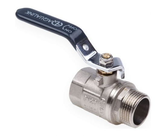 Шаровой кран AQUALINK вн-нар 1 ручка 1151 – изображение 4
