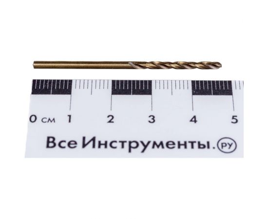 Сверло по металлу HSSE-Co5 DIN 338 (2.1х49х24 мм) Ruko 215021 – изображение 4