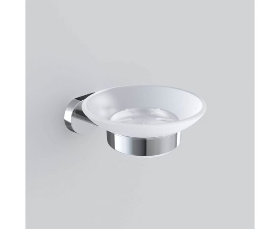 Стеклянная мыльница с настенным держателем, хром AM.PM A7434200 – изображение 5