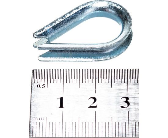 Коуш для стальных канатов КРЕП-КОМП DIN 6899 м4 200шт кск4ф – изображение 6