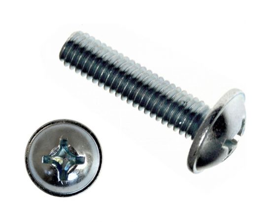 Винт с прессшайбой КРЕП-КОМП шлиц KOMBI DIN967, 4х35, 550 шт. вм435ф 