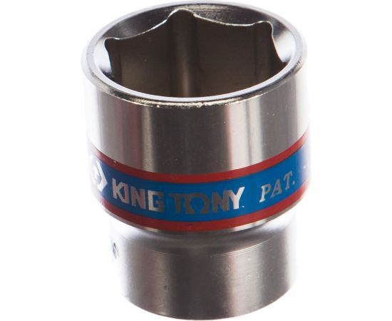 Торцевая стандартная шестигранная головка 3/8"", 18мм KING TONY 333518M 