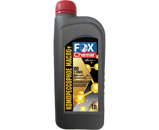 Масло компрессорное полусинтетическое 1 л Fox Chemie LMF70 