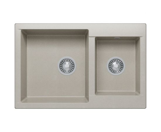 Кухонная мойка Polygran BRIG-772 (№14 Серый) 621473 