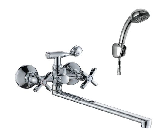 Универсальный смеситель для ванны Rossinka RS42-80 