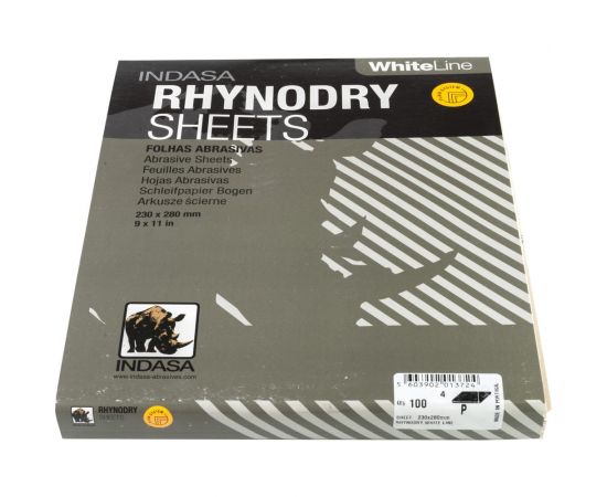 Лист RHYNODRY (100 шт; 230х280 мм; Р400) INDASA 01378 