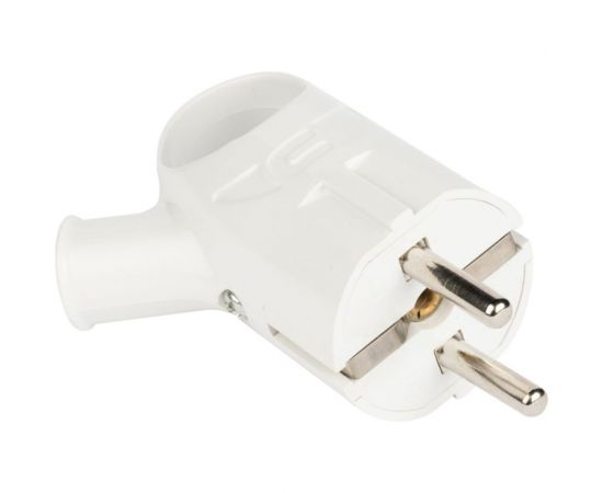 Белая евровилка с ушком EKF, 16А AVK16-10 