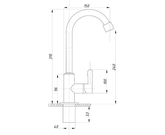 Кран для холодной воды ПРОФСАН ПСМ тип ГОСТ Кр-ЦБА ПСМ PSM-906-008 – изображение 2