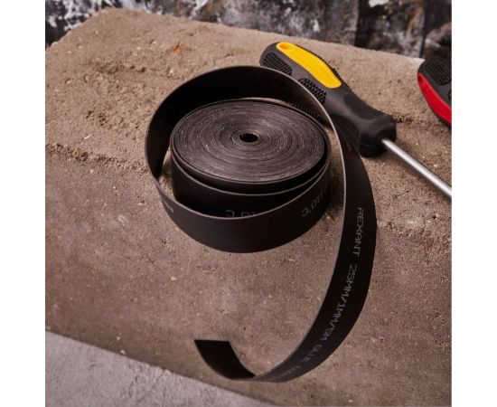 Термоусаживаемая лента с клеевым слоем REXANT 25 мм х 1,0 мм, черная, 5 м, ТЛ-1,0 48-9026 – изображение 2