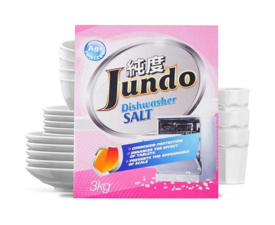 Соль для посудомоечных машин Jundo Dishwasher Salt 3 кг 4903720020388 – изображение 2