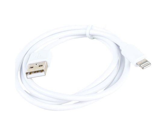 Кабель для зарядки Nord-Yada iPhone USB-Lightning 2А 1м белый (TPE) 908935 – изображение 2