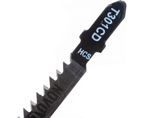 Пилка длинная по дереву T 301 CD (5 шт; 90х115 мм; 8TPI; HCS) для лобзика Novocraft T301CDHCS – изображение 3