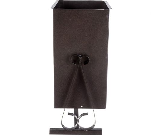 Металлическая поворотная урна Рустрейд №2 с вензелями, 24 л СИ-01049 – изображение 3