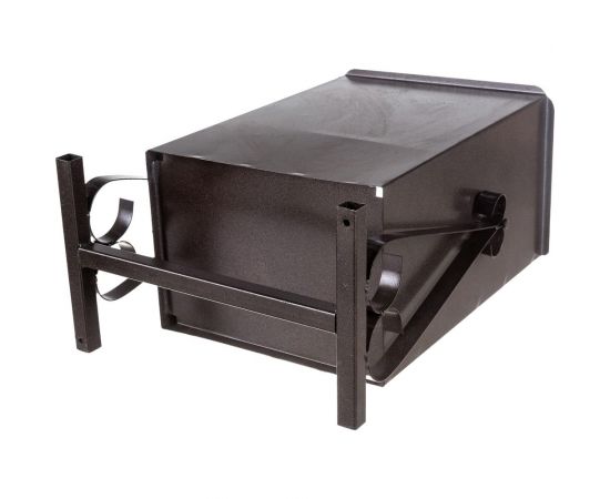 Металлическая поворотная урна Рустрейд №2 с вензелями, 24 л СИ-01049 – изображение 4