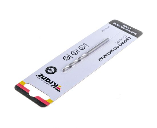 Сверло по металлу (4.2x75x43 мм; HSS) KRANZ KR-91-0559 – изображение 4