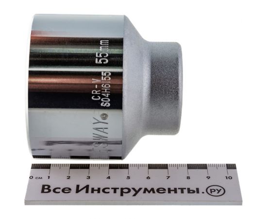 Головка торцевая 6-гранная (3/4""DR; 55 мм) Jonnesway S04H6155 – изображение 5