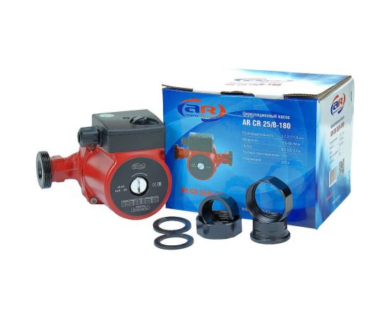 Циркуляционный насос AquamotoR AR CR 25/8-180 red AR153011 – изображение 5
