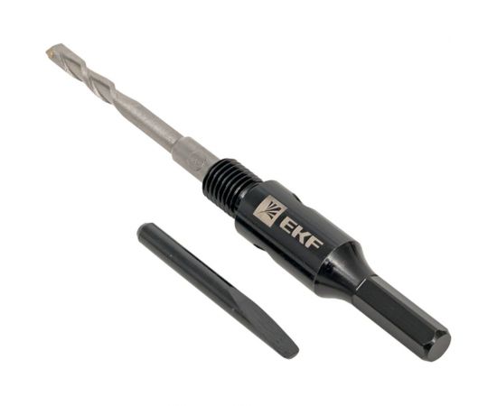 Адаптер Hex M16 с центровочным сверлом Expert EKF ad-hex 