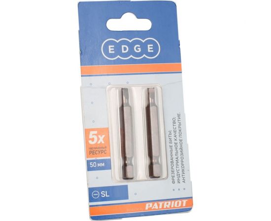 Бита (2 шт; SL5.5 мм; 50 мм) EDGE by PATRIOT 818010026 