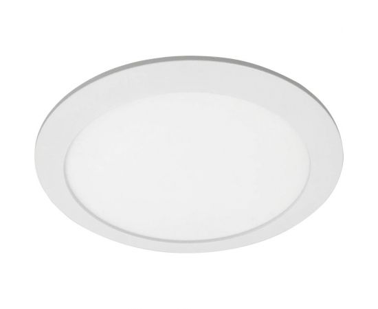 Встраиваемый круглый даунлайт с драйвером Ecola LED downlight 24W 220V 6500K 300x20 DRRD24ELC 