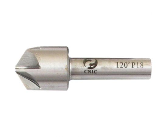 Зенковка (8x6x44 мм; конус 120 градусов; d хв=8 мм; Р18; ц/х; Z=6) CNIC 52142 