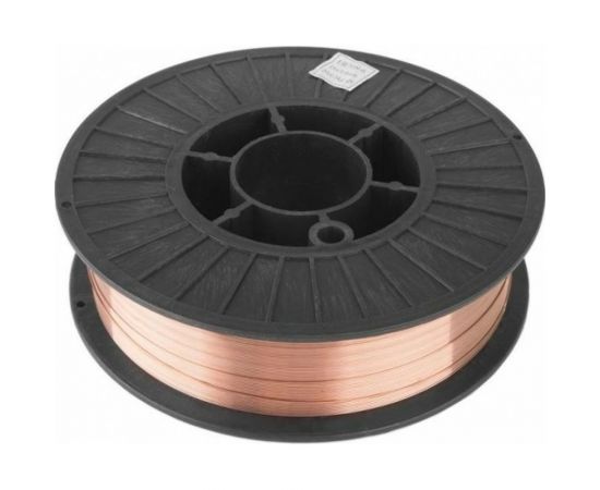 Проволока сварочная омедненная СВ-08Г2С 0.8 мм, катушка 5 кг, D-200 Bohrer 75080521 