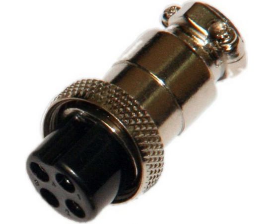 Разъем MIC16 4P гнездо Pro Legend металл на кабель, PL2202 