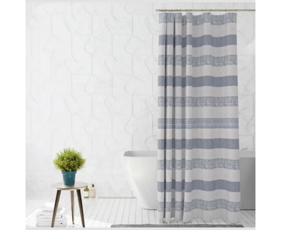 Штора для ванной Аквалиния Страйп 1,8x2,0 SV-PT-21029-2A 
