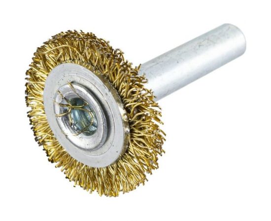 Кордщетка дисковая с хвостовиком 25 мм для дрели F-BFR001 Forsage 51495 