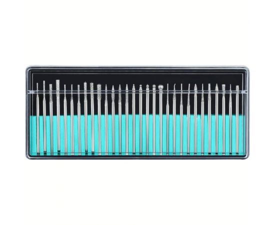 Набор шарошек с алмазным напылением RT30 30 шт для гравера DEKO 065-0678 