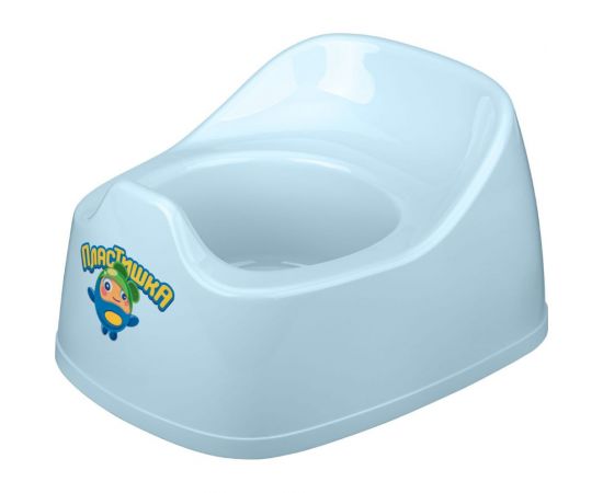 Детский горшок Пластишка 270х220х150 мм., светло-голубой 431326231 