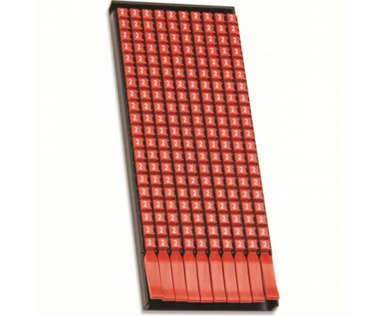 Маркер для кабеля DKC сечением 0,5-1,5 мм, символ A, 8221, 200шт MKCAS1 